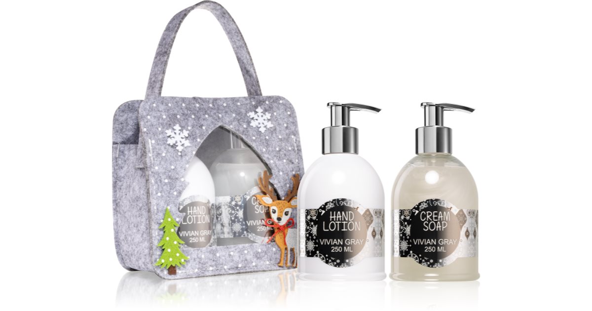 Vivian Gray Silver Christmas Coffret Cadeau Mains Notino Fr