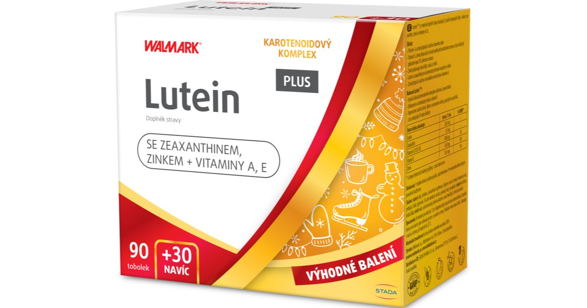 Walmark Lutein PLUS gift package kapsułki dla zdrowych oczu