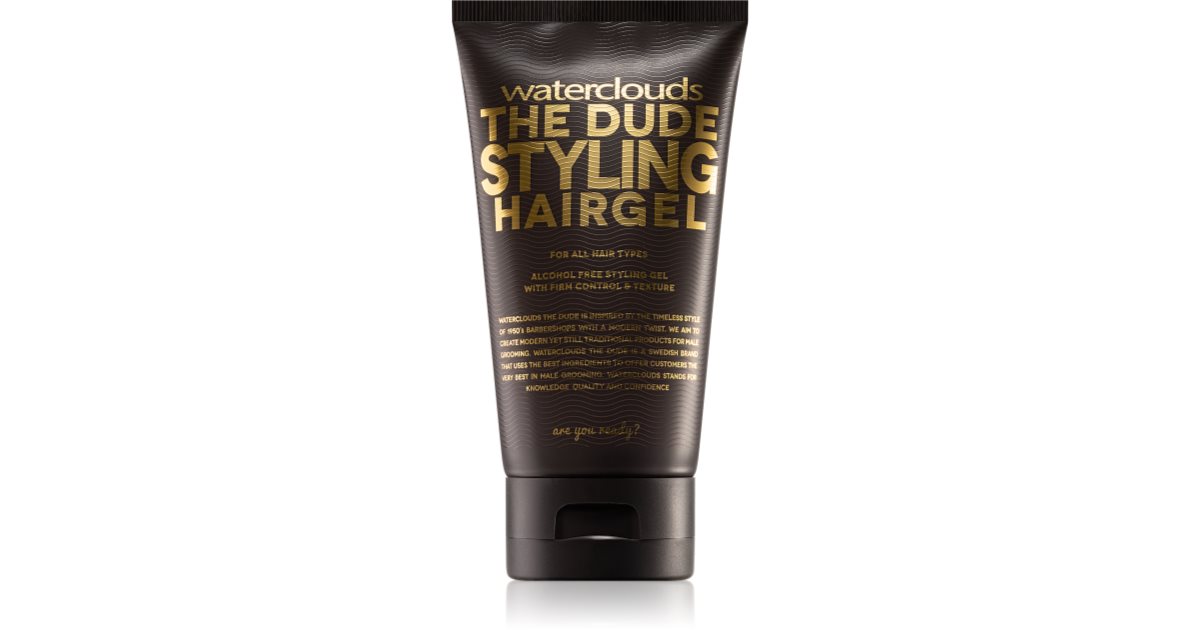 Waterclouds The Dude Gel Cheveux Fixation Forte Notino Fr