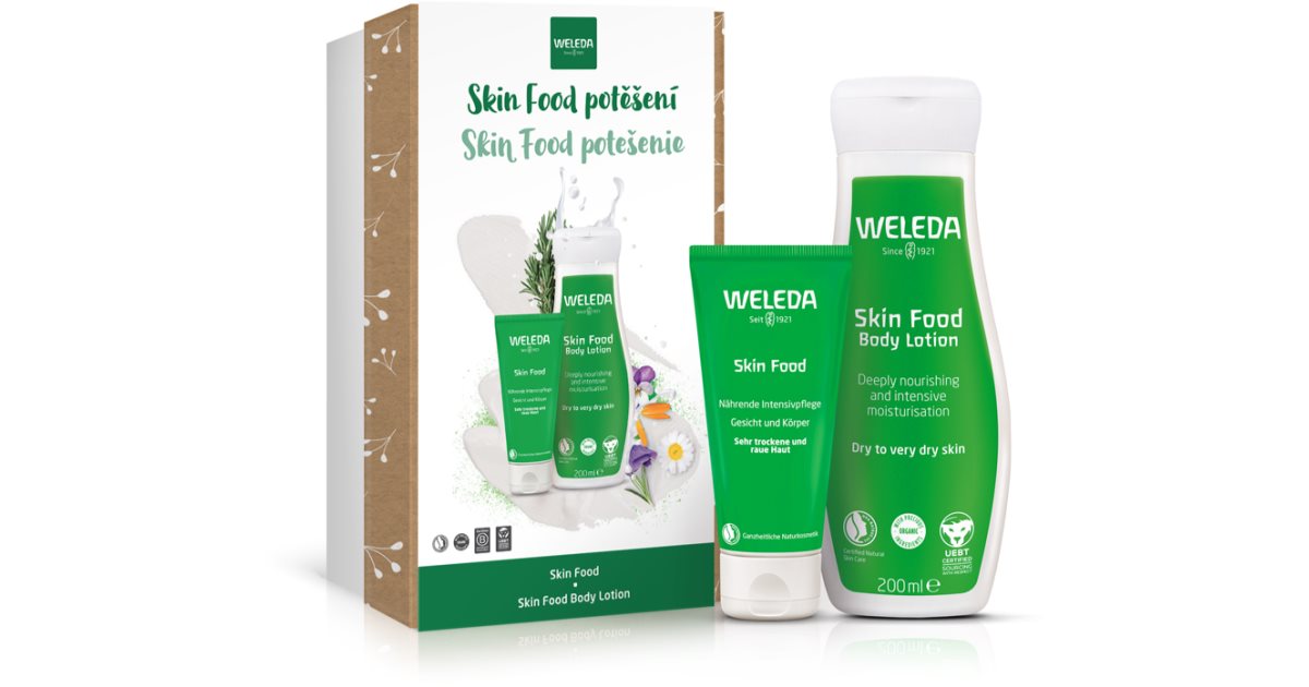 Weleda Skin Food Coffret Cadeau Corps Et Visage Notino Be