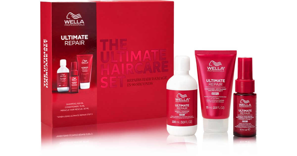 Wella Professionals Ultimate Repair Set Coffret Cadeau Pour Cheveux