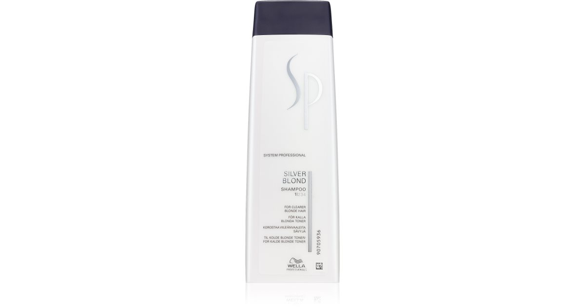 Wella Professionals SP Silver Blond Shampoo für blonde und graue Haare