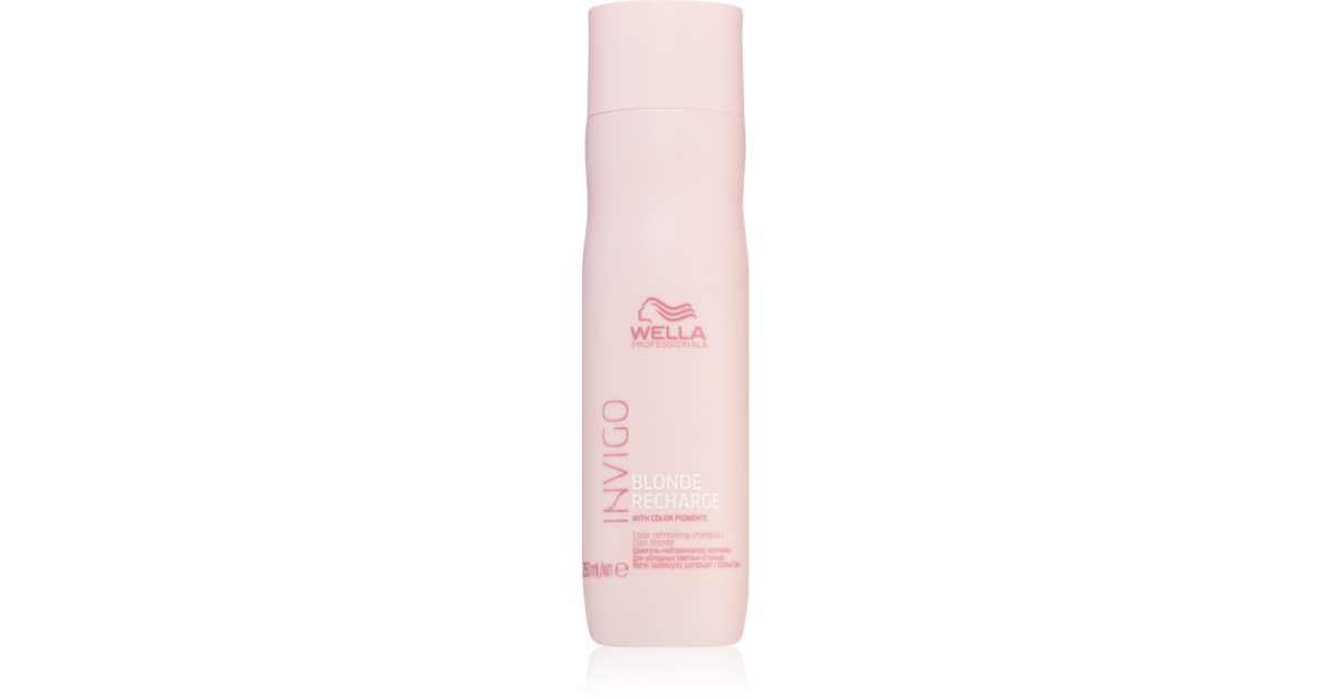 Wella Professionals Invigo Blonde Recharge šampon pro ochranu barvy