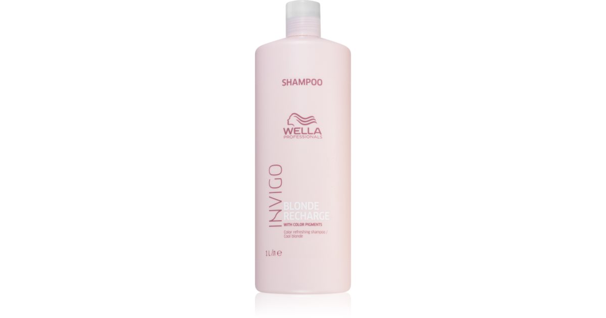 Wella Professionals Invigo Blonde Recharge Ampon Za Za Ito Blond