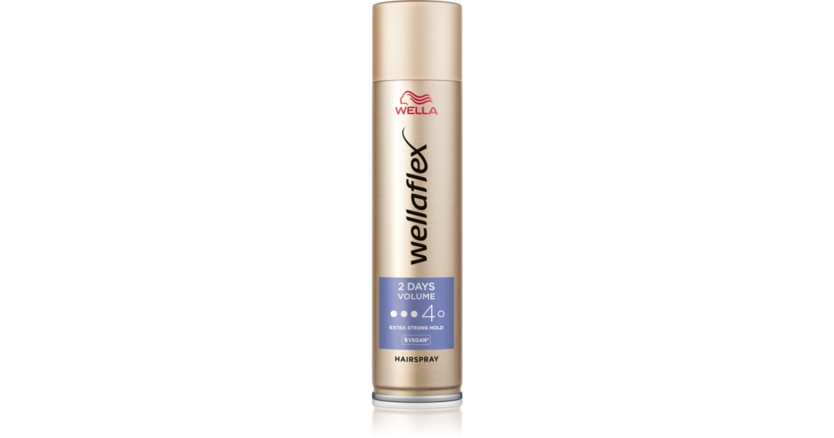 Wella Wellaflex Nd Day Volume Strong Hold Hairspray For Volume