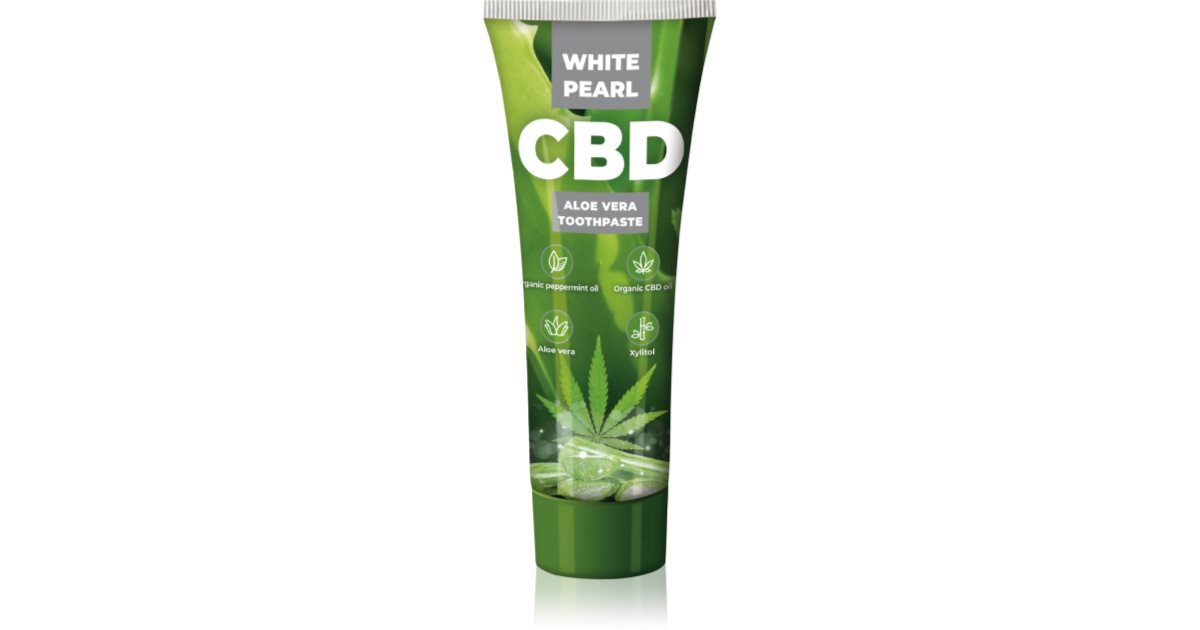 White Pearl CBD Aloe Vera zubná pasta notino sk