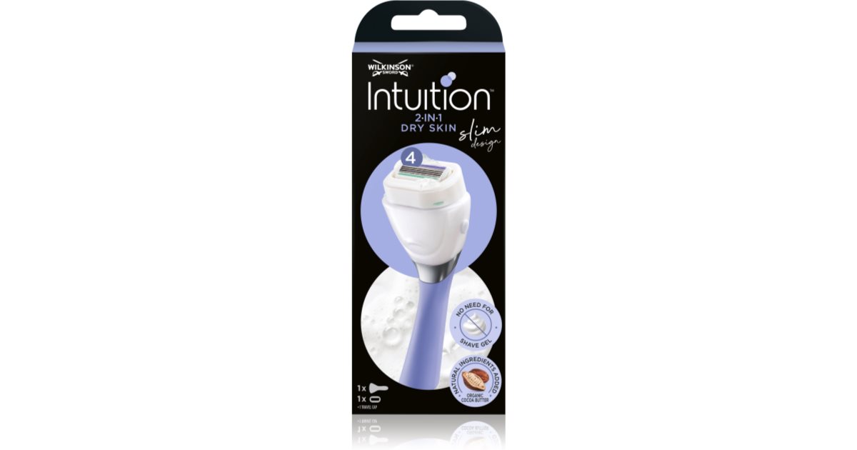 Wilkinson Sword Intuition Dry Skin Slim Damenrasierer Notino De