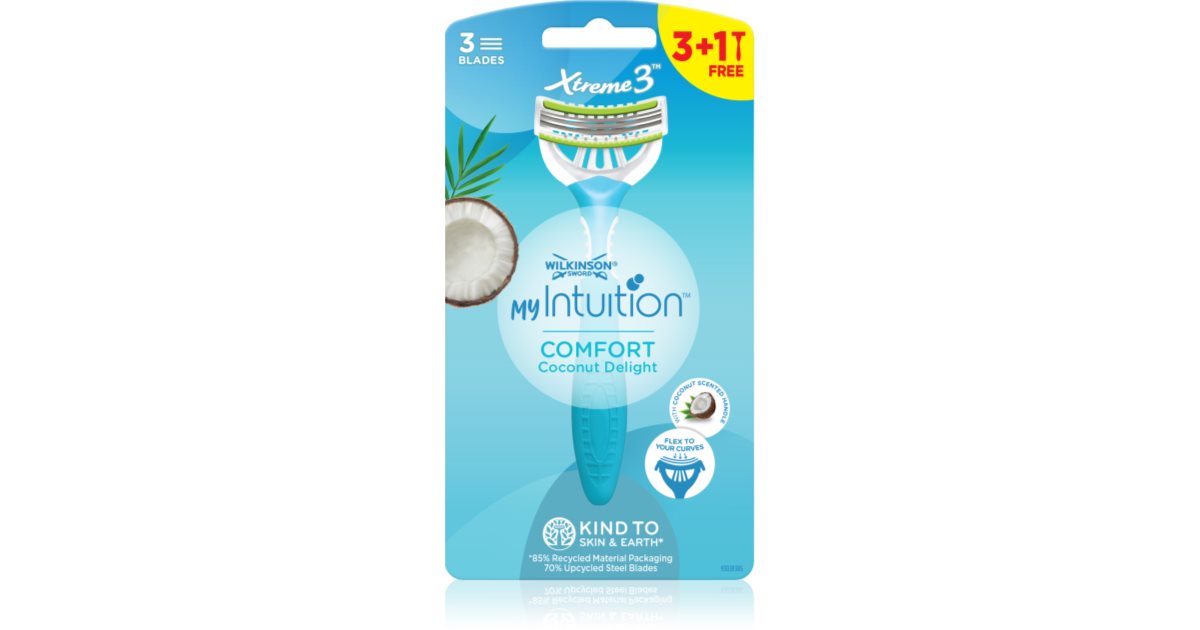 Wilkinson Sword Xtreme 3 Comfort Coconut Delight Vienkartiniai