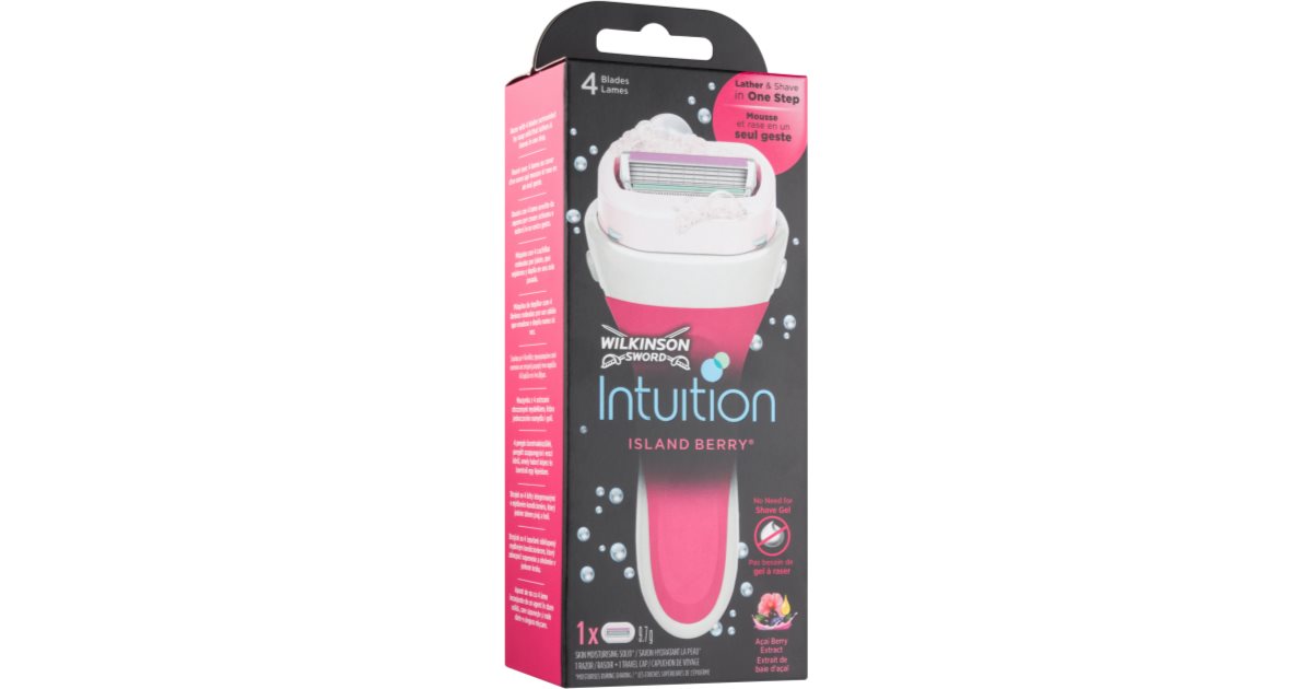 Wilkinson Sword Intuition Island Berry Rasoir Notino Be