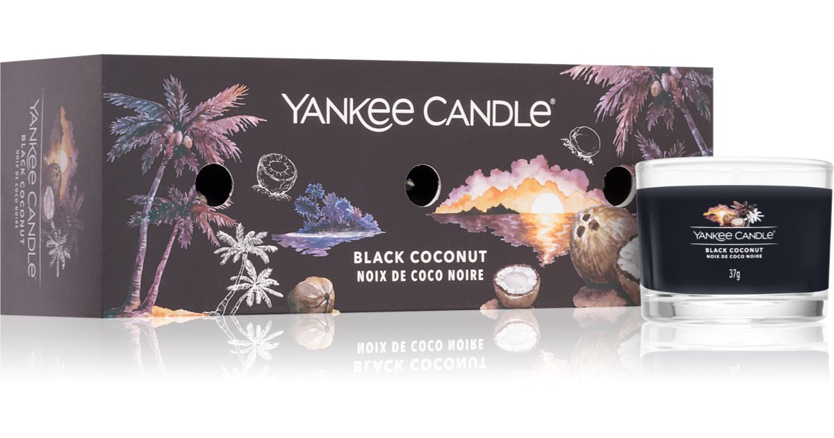 Yankee Candle Black Coconut Coffret I Signature Notino Pt