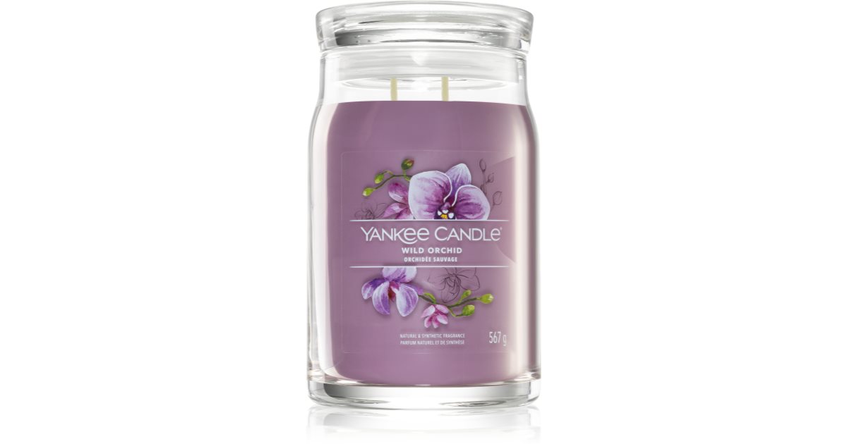 Yankee Candle Wild Orchid Scented Candle Signature Notino Co Uk