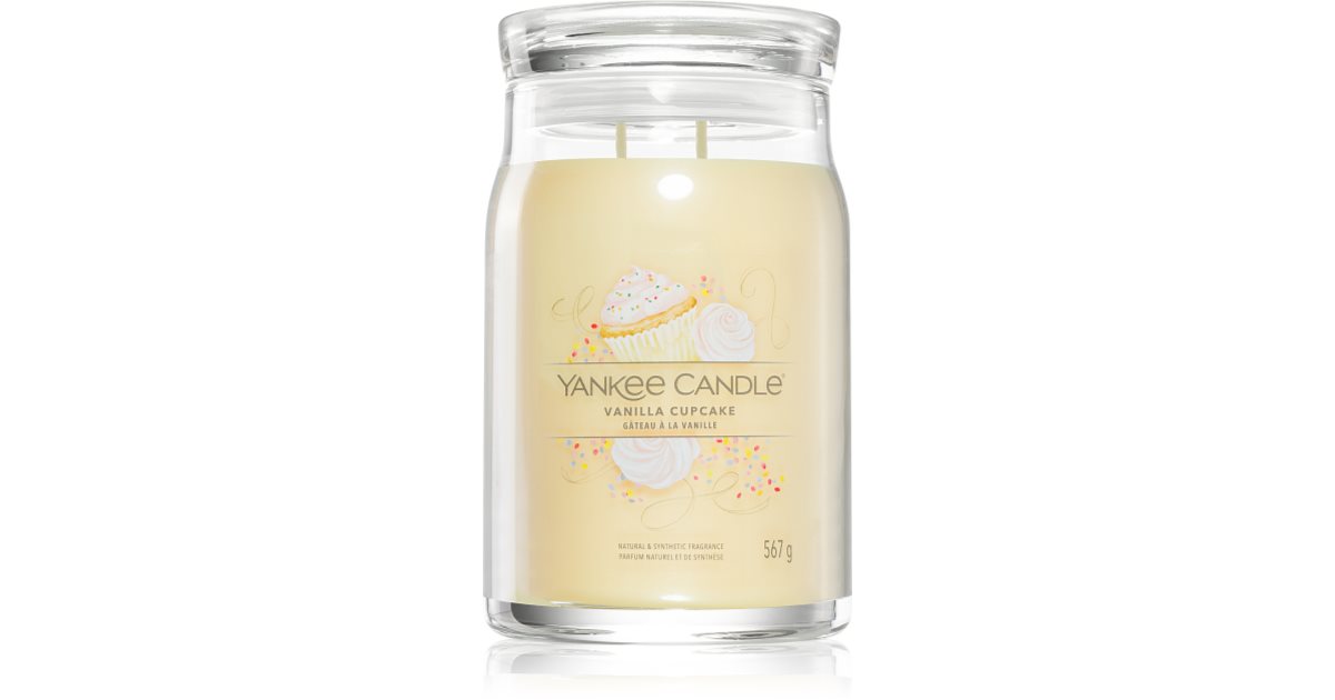 Yankee Candle Vanilla Cupcake Candela Profumata Signature Notino It