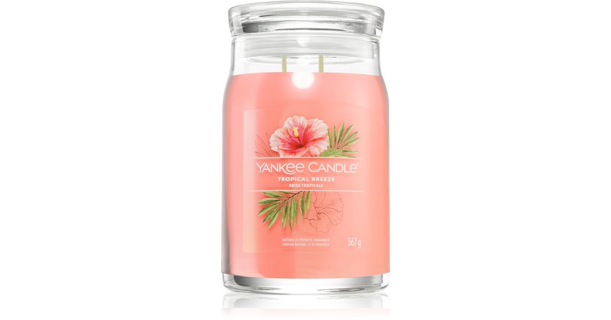 Yankee Candle Tropical Breeze Bougie Parfum E Signature Notino Be