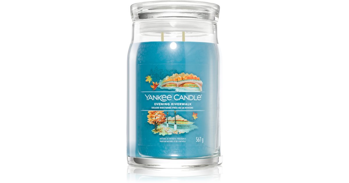 Yankee Candle Evening Riverwalk Duftkerze Signature