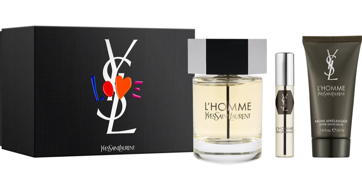 Yves Saint Laurent L Homme Dovan Rinkinys Vyrams Notino Lt