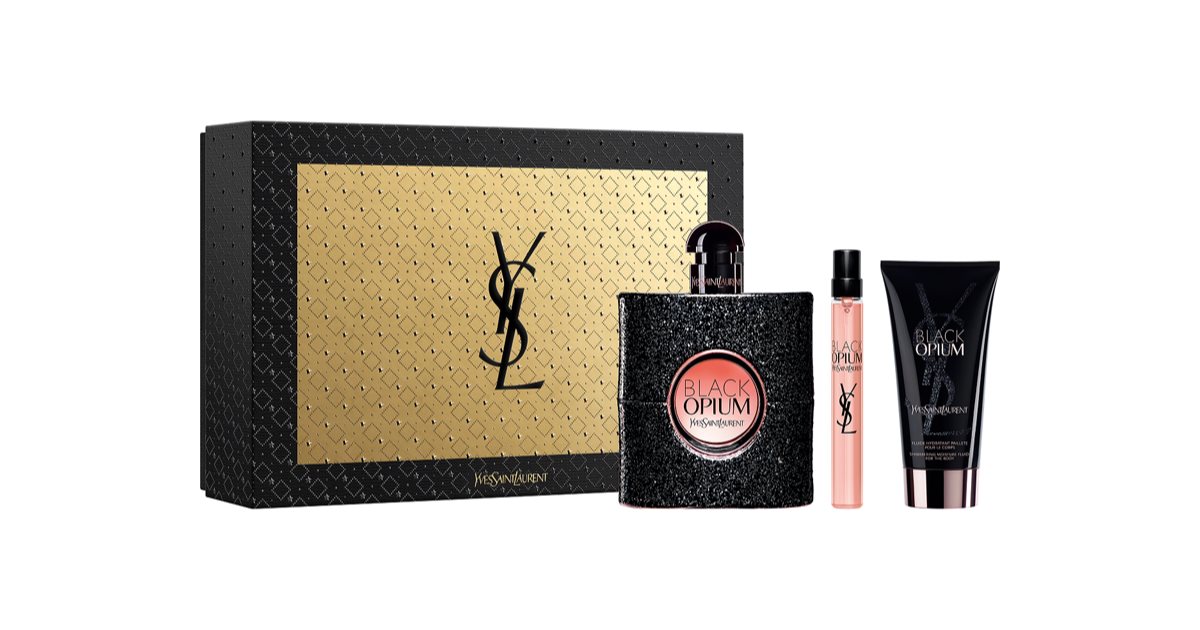 Yves Saint Laurent Black Opium Zestaw Upominkowy Dla Kobiet Notino Pl