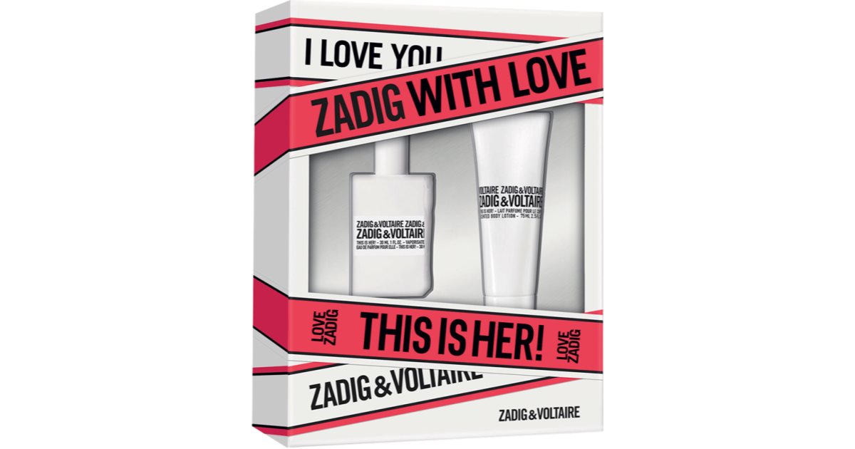 Zadig Voltaire This Is Her Coffret Cadeau Vii Pour Femme Notino Fr