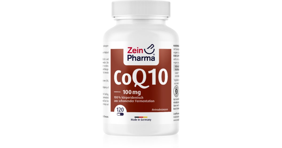 Zeinpharma Coenzym Q Mg Kapseln Mit Dem Coenzym Q Notino Ch