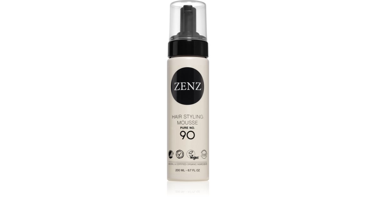 Zenz Organic Pure No Mousse Fixante Pour Prot Ger Les Cheveux