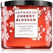 bath and body works candle japanese cherry blossom