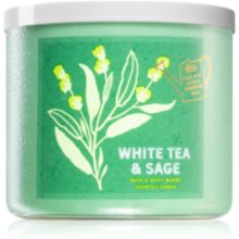 bath and body works candle white tea and sage