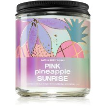 pineapple sunrise candle