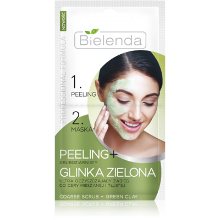 BIELENDA Peeling & Reinigungs Gesichtsmaske – 190 G, Für Strahlende Haut