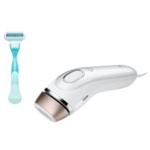 Braun Silk Expert IPL BD 5001 IPL Face and Body Epilator + Gilette ...