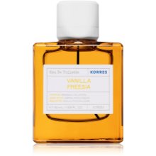 korres vanilla freesia lychee eau de toilette