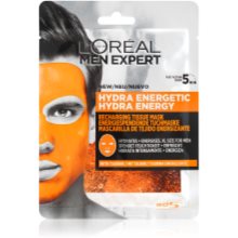 Observatorium Cataract Vermoorden L'Oréal Paris Men Expert Hydra Energetic hydraterende sheet mask voor Mannen  | notino.nl