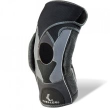 Mueller HG80 Ginocchiera Premium – Supporto Per Legamenti E Rotula, Taglie S-M-L, Con Idragel E Strisce Riflettenti - 2