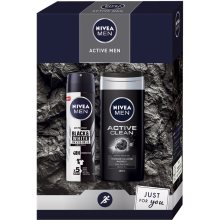 Nivea Men Active Clean dárková sada (pro muže) | notino.cz