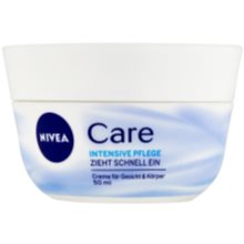 nivea kräm i ansiktet