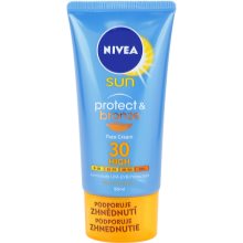 makkelijk te gebruiken ergens bij betrokken zijn Gevoelig voor Nivea Sun Protect & Bronze Intensive Facial Sun Cream SPF 30 | notino.co.uk