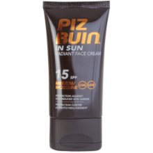 piz buin radiant face cream spf 15