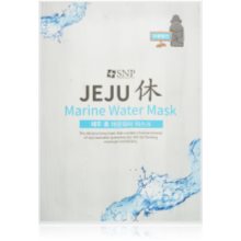 SNP Jeju Marine Water moisturising face sheet mask with smoothing ...