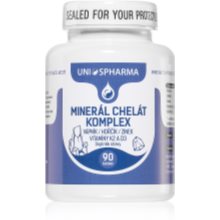 Uniospharma Minerál chelát komplex tablety pro podporu zdraví kostí a ...