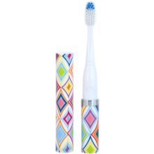 SLIM SONIC CLASSIC elettrico da viaggio spazzolino da denti-VINO Glitter-by violife 