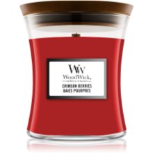 Woodwick Crimson Berries scented candle Wooden Wick | notino.co.uk