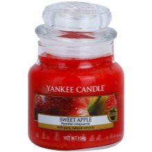 candle yankee scented apple sweet mini classic