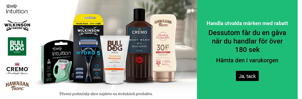 Wilkinson Sword,Bulldog,Hawaiian Tropic,Cremo - 2603905