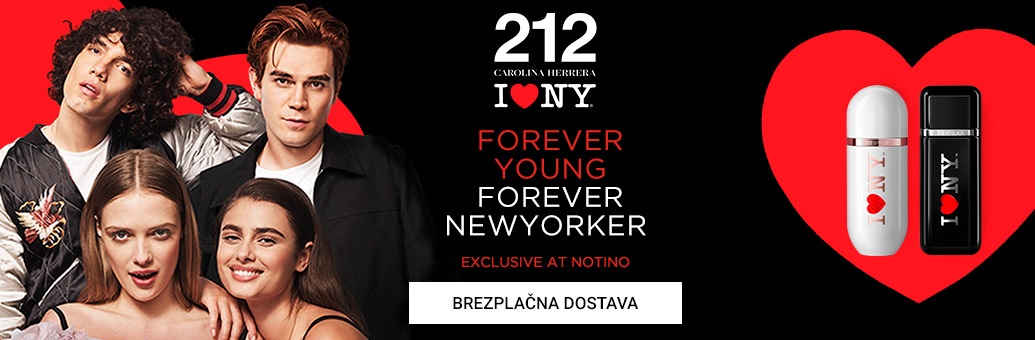CHR 212 I LOVE NY ROSE/BLACK BP