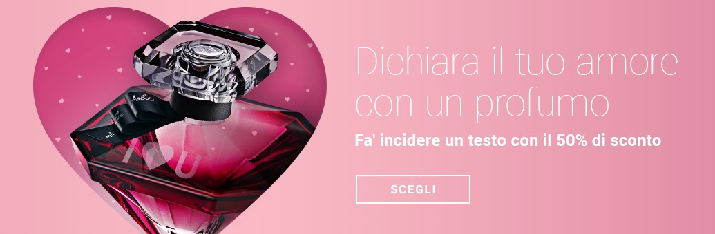 Il nostro regalo di San Valentino per te: Un rossetto a prova di bacio gratis se il tuo ordine supera i 39 €