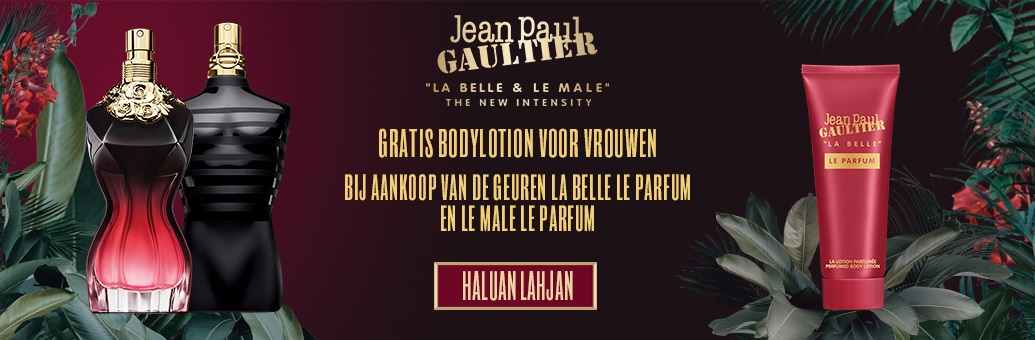 Jean Paul Gaultier La Belle Le Parfum and Le Male Le Parfum