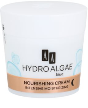 AA Cosmetics Hydro Algae Blue noční výživný krém s hydratačním účinkem
