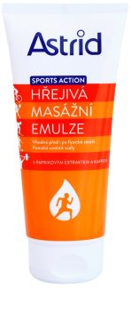 Astrid Sports Action hřejivá masážní emulze