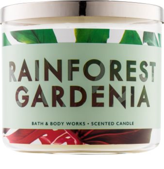 Bath & Body Works Rainforest Gardenia vonná sviečka