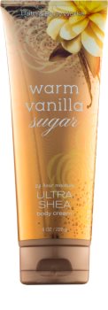 Bath & Body Works Warm Vanilla Sugar telový krém s bambuckým maslom pre ženy 226 g