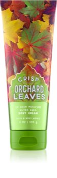Bath & Body Works Crisp Orchard Leaves telový krém pre ženy