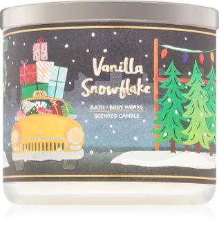 Bath & Body Works Vanilla Snowflake duftkerze